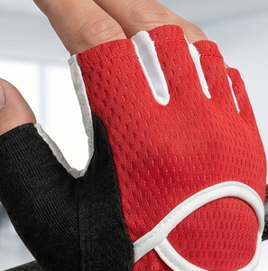 Gants de musculation en cuir antidérapants pour la gym, gants en néoprène à porter facilement, demi-doigts, gants en néoprène épais unisexes - Product Image 4