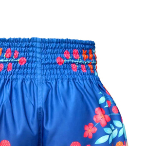 Pantalones Cortos de Muay Thai de Artes Marciales con Estampado por Sublimación de Alta Calidad, Diseño de Logotipo Personalizado, Cómodos, Ligeros y de Secado Rápido - Product Image 4
