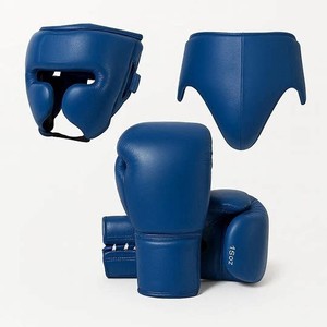 Équipement de boxe de haute qualité, ensemble de boxe, casque de boxe, gants de boxe et protège-guêtres, équipement de boxe professionnel pour l'entraînement - Product Image 1