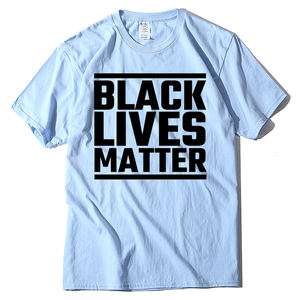 High Quality ODM Custom Logo Stand Collar Business Casual Men's 100% Cotton Short Sleeve Loose Fit Solid Color T-Shirts - Product Image 6