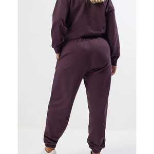 ชุดจ็อกเกอร์ผู้หญิง 400GSM พิมพ์ลายพัฟ ดีไซน์หรูหรา สำหรับฝึกซ้อมฟุตบอล ผ้าโพลีเอสเตอร์น้ำหนักเบา ป้องกันแบคทีเรีย แฟชั่นทันสมัย - Product Image 2