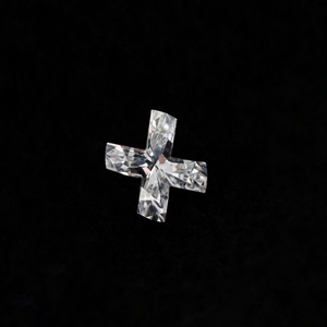 Meilleur design, diamant fantaisie de 1 carat certifié IGI, VVS, cultivé en laboratoire, percé au laser, coupe fantaisie, lettre X pour la fabrication de pendentifs, meilleur prix - Product Image 2