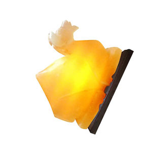 Lámpara de Sal del Himalaya Hecha a Mano en Forma de Animal, Producto Artesanal Natural para Decoración del Hogar, Tamaño Personalizado, Tacto Real - Product Image 2