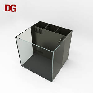 30cm Méduses Aquarium Verre Ultra-blanc 4mm Filtre Arrière Réservoir de Poissons Verre Filtre Arrière Angle Droit Verre Aquarium Réservoir de Poissons - Product Image 5