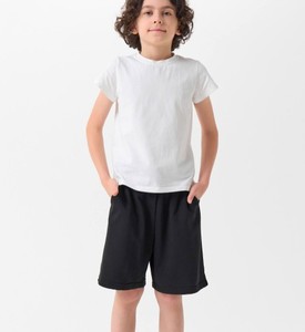 Shorts d'été décontractés pour garçons, 100% coton, à séchage rapide, avec poches - Product Image 4
