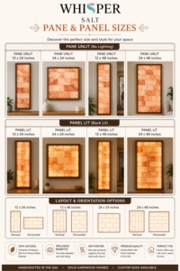 Paneles y Marcos de Sal del Himalaya con Tamaño e Iluminación Personalizables, Diseño Moderno Hecho a Mano y Ecológico - Product Image 4