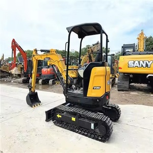 Mini-excavatrice Sany d'occasion, machine de terrassement compacte et fiable pour travaux de construction avec composants durables - Product Image 3