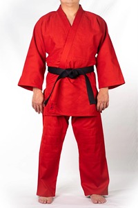 Durable Judo Gi Uniform Cotton Kimono Reinforced Collar Competition Grade - Product Image 5