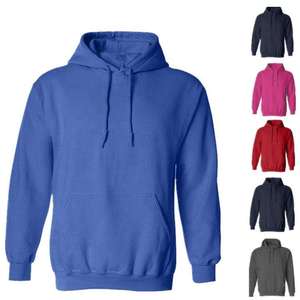Sudaderas y sudaderas con capucha para hombre, 100% algodón polar, color gris jaspeado, OEM, MOQ bajo. - Product Image 6