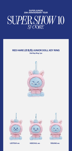 SUPER JUNIOR 20th Anniversary TOUR (SUPER SHOW 10) SJ-CORE en Seúl - Llavero de Muñeca RED HARE JUNIOR - Product Image 2