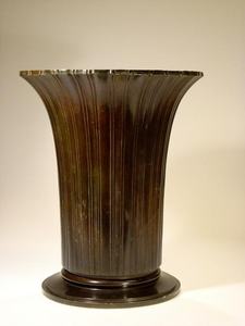 Jarrón de Latón Hecho a Mano, Jarrón de Latón con Acabado Antiguo, Jarrón Decorativo de Latón Sólido, Jarrón de Latón para Flores de Estilo Vintage, Grabado - Product Image 2