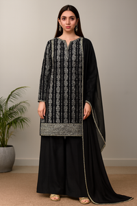 ชุดเดรสผ้าไหมสำเร็จรูปประดับด้วยลูกปัดสวยงามและงานฝีมือ  เหมาะสำหรับงานแต่งงานและวันอีด  ดีไซน์ใหม่ประจำปี 2026 - Product Image 5