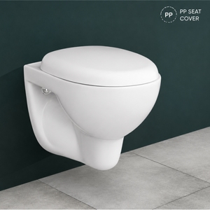 Inodoro Suspendido de Una Pieza, Cerámico, con Sifón, Tanque Oculto, Desodorización Automática, Diseño Moderno, para Hogar u Oficina - Product Image 2