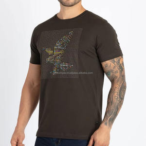 Camiseta REHEX IMPEX 2026 Premium para Hombre y Unisex con Estampado de Diamantes de Imitación, Alta Calidad, 100% Algodón, Manga Corta, Talla Grande, Logotipo Frontal - Product Image 5