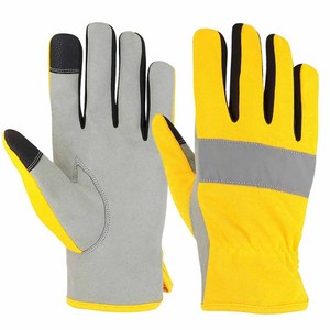Premium Quality <b>Synthetic</b> <b>Leather</b> Amara Mechanic Gloves Heat Resistant Anti-Static Anti-Slip Flexible Elastic Wrist Durable 11 - Product Image 6