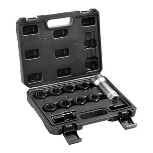 Set di 10 Attrezzi per Riparazione Auto, Kit di Filettatura per Assali M20 M22 M24 UNF 13/16'' 3/4'' - Product Image 1
