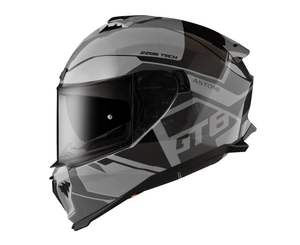 หมวกกันน็อค ASTONE รุ่นใหม่ ขายดี รับประกันคุณภาพ หมวกกันน็อคแบบเต็มใบ ผลิตจากวัสดุ ABS ผิวด้าน ได้รับมาตรฐาน ECE22.06 รุ่น GT6 สีเทา/ด้าน - Product Image 5