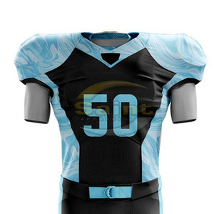 Uniforme de football américain à bas prix, fabriqué en 100 % polyester, vêtements d'entraînement de football américain, best-seller - Product Image 3