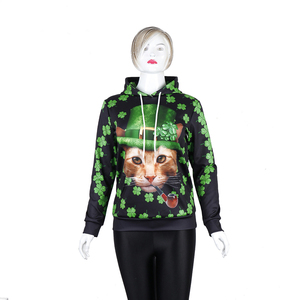 Sudadera con Capucha de Diseño Moderno 2026, Ropa Urbana, Precio Competitivo, Transpirable, para Mujer, con Estampado por Sublimación - Product Image 2