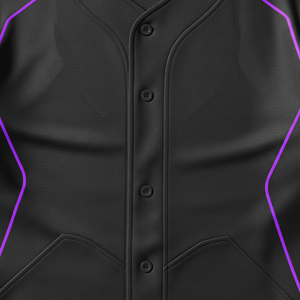 Maillot de baseball vierge en gros pour personnalisation, impression par sublimation, uniformes d'équipe, vêtements de sport unisexes de haute qualité, OEM, manches courtes - Product Image 5