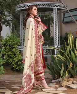 Colección Lawn: Traje Shalwar Kameez Pakistaní para Mujer / Vestidos Casuales Pakistaníes para Mujer por AM IMPEX - Product Image 4