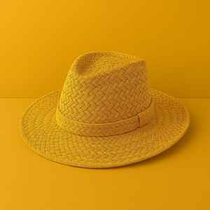 Sombrero de Paja Sheetal Pati Tejido a Mano |   Sombrero para el Sol de Fibra Natural Ecológica |   Sombrero de Playa y Verano Sostenible |   Ajustable |   Casual - Product Image 1