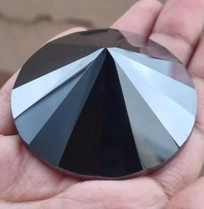 1 pieza de diamante de moissanita de forma redonda negra 584 Ct hermoso diamante personalizado de gran tamaño y otras joyas de diamantes - Product Image 3