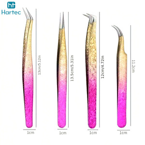Premium Coated Eyelash Extension Tweezers, Non-Slip Professional Fiber Tip Lash Tools Custom Wholesale Tweezer for Salon - Product Image 6