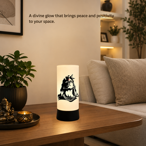 Lord Shiva LED Table Lamp Divine <b>Night</b> <b>Light</b> Spiritual Home Decor Bedside Lamp Meditation Pooja Room Warm Ambient Decorative - Product Image 4