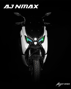 NMAX V3 LED <b>RGB</b> Headlight DRL Retrofit Dual Lens AJ Light Design Taiwan High Quality Durable Bright Custom App <b>Control</b> - Product Image 4