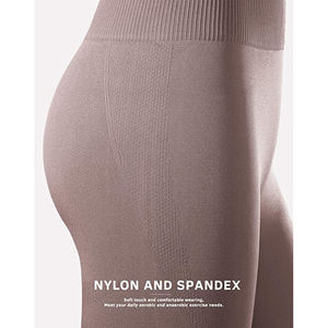 Conjunto de yoga sin costuras de un solo hombro para mujer, leggings de cintura alta para entrenamiento, sujetador deportivo - Product Image 3