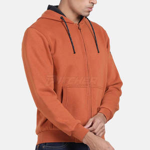 Sudaderas con capucha ligeras para hombre con cremallera, capucha ajustable, cierre de cremallera suave y tela transpirable para comodidad diaria. - Product Image 2