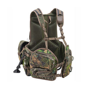 Gilet de chasse tactique d'extérieur pour hommes, gilet de tir camouflage robuste avec plusieurs poches de rangement multifonctions - Product Image 3