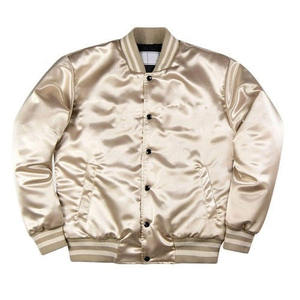 New Wholesale Coated Custom Design Style Hot <b>Sale</b> High Quality Eco-Friendly Breathable Varsity Satin <b>Spring</b> Sporty Front - Product Image 3