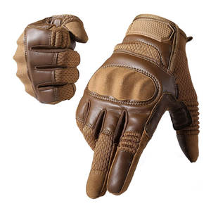 Guantes de Motocicleta de Cuero de Diseño Personalizado, Estilo Nuevo, Transpirables, con Protección para la Palma, para Deportes al Aire Libre, Unisex, Fabricación Profesional - Product Image 1