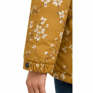 Parka Larga Elegante con Capucha para Mujer, con Interior de Felpa Suave, Exterior Impermeable y Diseño Moderno - Product Image 4