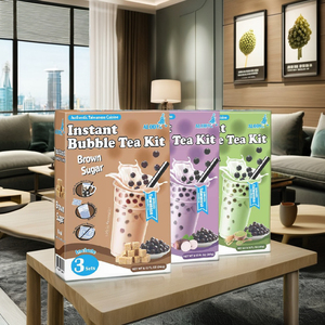 Kit de Té de Burbujas Matcha Alody Taiwan - Comida Instantánea con Bolas de Tapioca 225g Suministro al por Mayor - Product Image 2