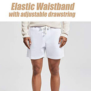 Shorts de sport décontractés pour hommes, tissés, écologiques, personnalisables, de haute qualité, séchage rapide, respirants - Product Image 5