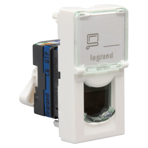 เต้ารับเครือข่ายแบบไม่ต้องใช้เครื่องมือ Mosaic LCS² Cat6 CAT6A RJ45 Keystone Jack 1 โมดูล 2 โมดูล 76561 76562 76563 76564 76565 76571 76573 - Product Image 6