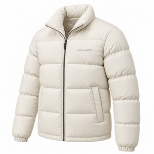 Veste d'hiver rembourrée personnalisée avec logo imprimé, veste à bulles pour homme, veste d'extérieur surdimensionnée pour homme, vestes et manteaux pour homme en vente à prix réduit - Product Image 6
