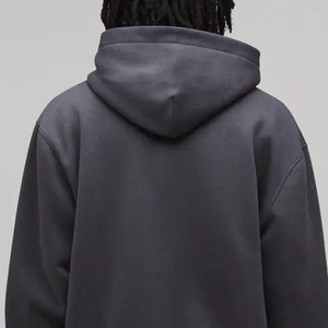 Sweat-shirts à capuche noirs pour hommes, design tendance personnalisé avec strass, 100% coton mélangé, fermeture éclair, basiques - Product Image 6
