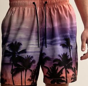 Pantalones cortos de verano unisex, nuevo diseño, malla de doble capa, pantalones cortos de playa transpirables de secado rápido, acolchado cómodo, pantalones cortos de sublimación para hombres - Product Image 5