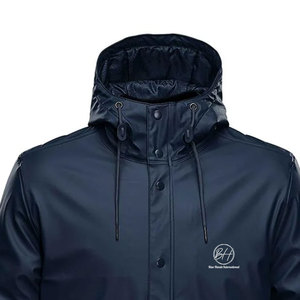 Ventes en gros de vestes de pluie pour hommes de haute qualité, vente directe d'usine, design personnalisé, veste d'hiver imperméable fabriquée au Pakistan - Product Image 3