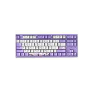 Scopri la tastiera meccanica da gaming A87 in DREAM Theme con layout compatto a 87 tasti, switch Cherry MX e keycap in PBT - Product Image 1