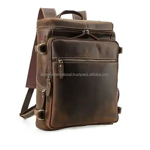 Кожаные деловые рюкзаки для ноутбука лучшего качества, сумка для ноутбука с логотипом | Удобный дышащий бестселлер, рюкзак для ноутбука на открытом воздухе