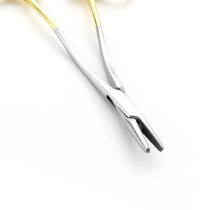 Porte-aiguille chirurgical en acier inoxydable avec verrouillage, kit d'instruments à commande manuelle, haute qualité, durable, certifié CE - Product Image 2