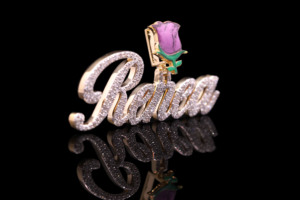 Colgantes de Acero Inoxidable Tibetano Ice Legacy Personalizados con Foto CZ, Huella Dactilar, Corazón, Onda Sonora y Mensaje - Medallón Conmemorativo - Product Image 2