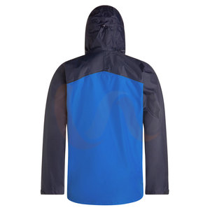 Chaqueta Cortavientos Casual de Lona con Capucha para Hombre, Cierre Frontal con Cremallera, Ecológica, Resistente al Viento, Transpirable, Nailon/Poliéster de Alta Calidad - Product Image 2