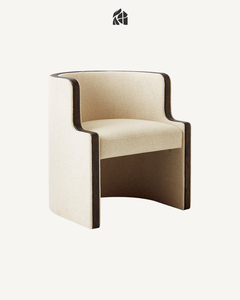 Chaise de salle à manger en teck de qualité supérieure Orvenzelle, fabriquée à la main, mobilier de salle à manger moderne et luxueux, mobilier pour la maison - Product Image 1