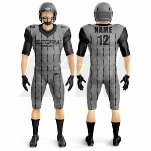 Uniforme de football américain personnalisé, maillot de football grande taille, fournisseur de vêtements d'équipe sur mesure, usine d'uniformes de football américain - Product Image 4